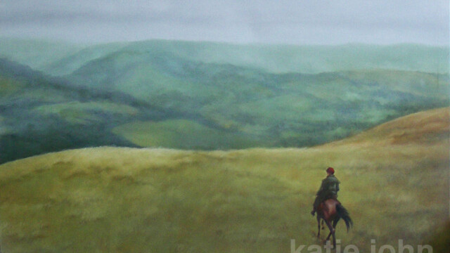 Mike and Grumble, Wales, Oil, 2010 mike and grumble
